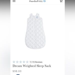 Dreamland Sleep Sack 6-12M